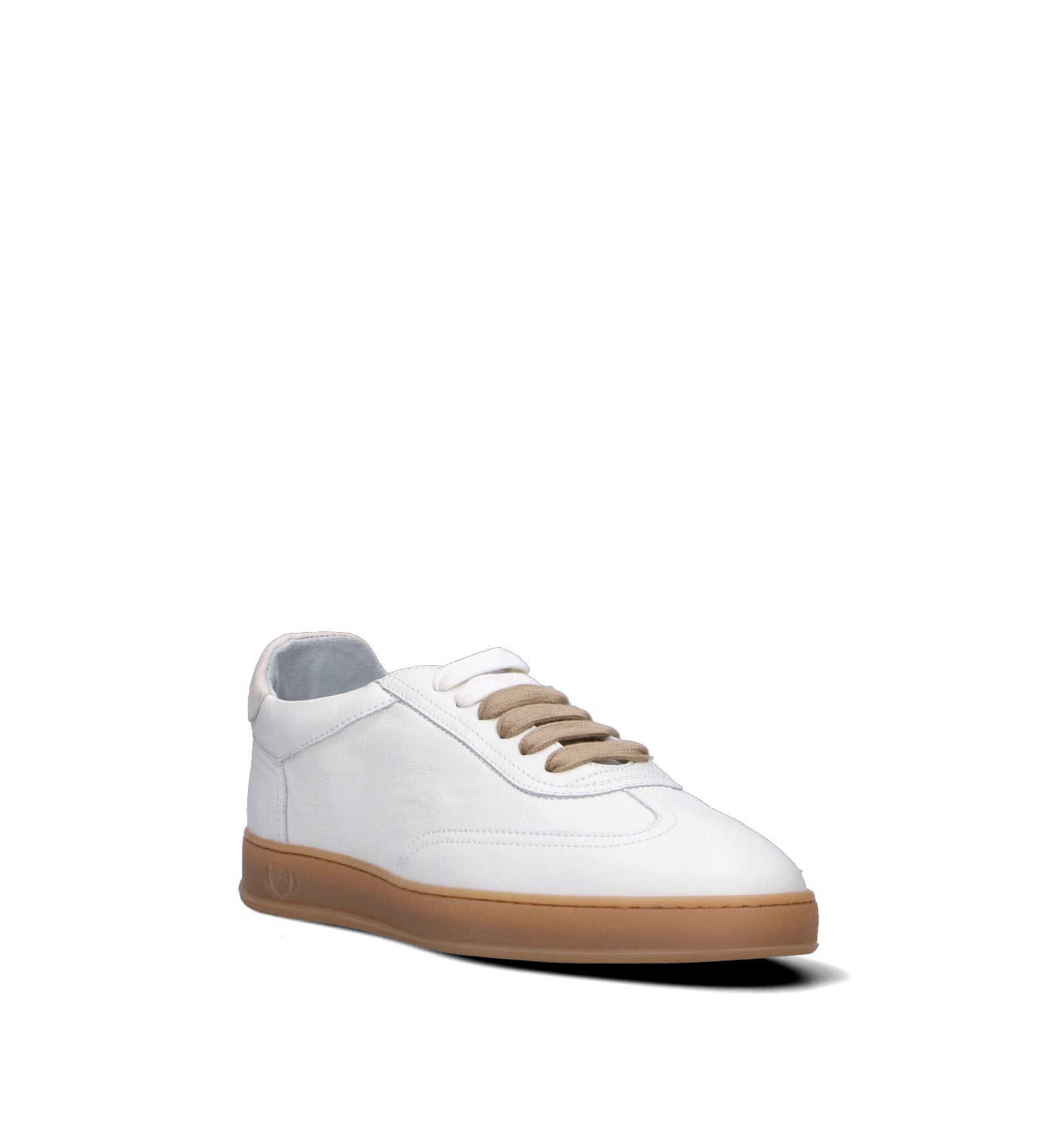 SOLDINI 80 Sneaker uomo bianca in pelle