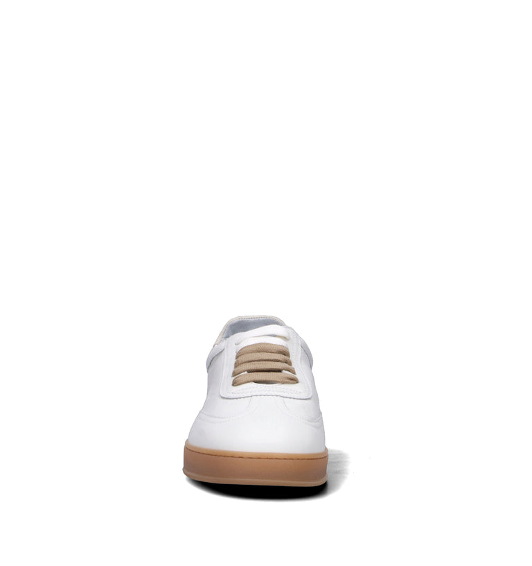 SOLDINI 80 Sneaker uomo bianca in pelle