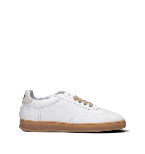 SOLDINI 80 Sneaker uomo bianca in pelle