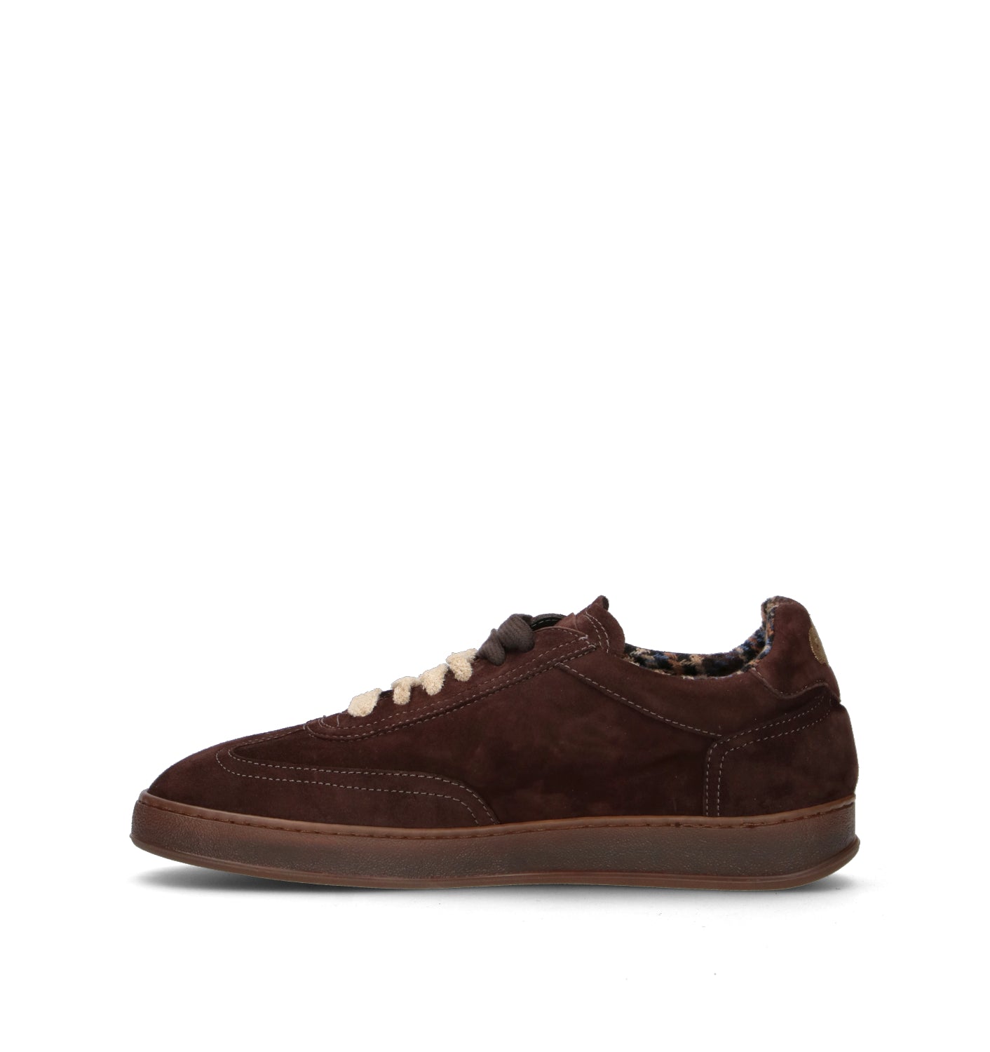 SOLDINI 80 Sneaker uomo marrone in suede