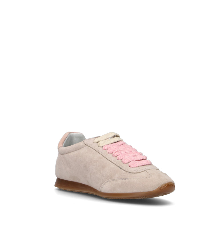 SOLDINI 80 Sneaker donna taupe in suede