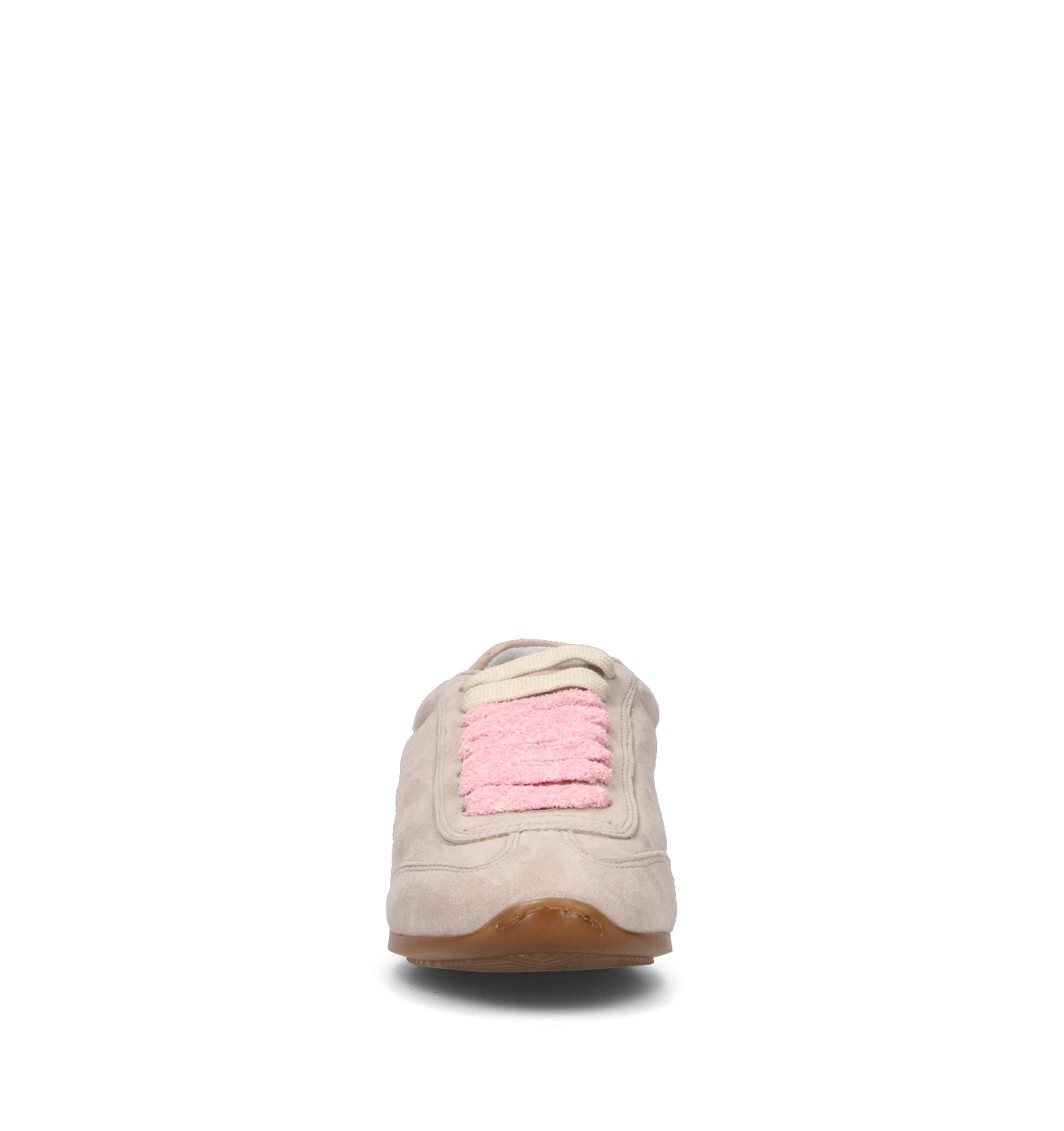 SOLDINI 80 Sneaker donna taupe in suede