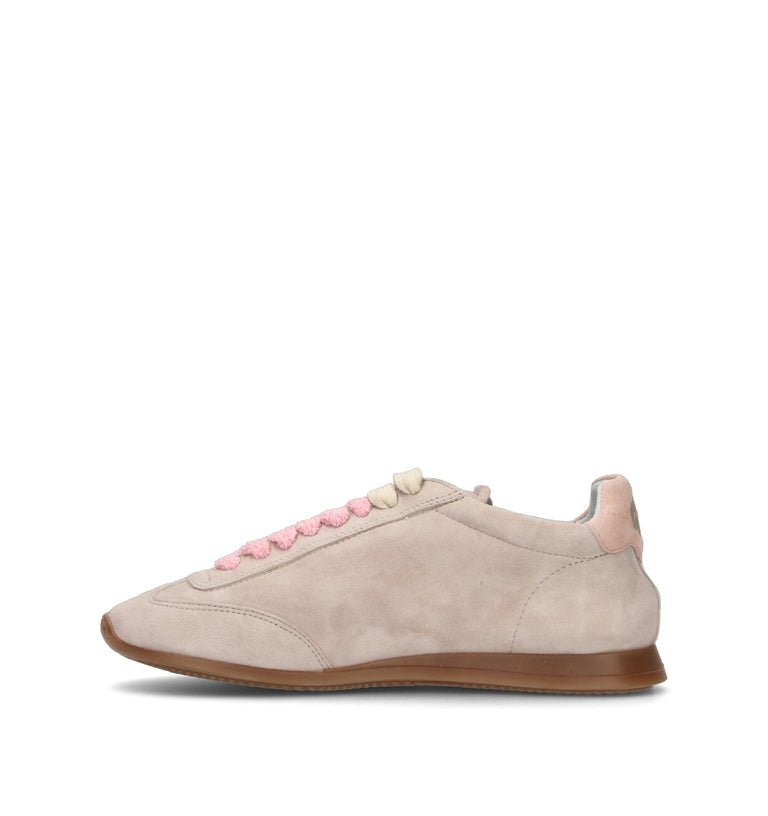SOLDINI 80 Sneaker donna taupe in suede