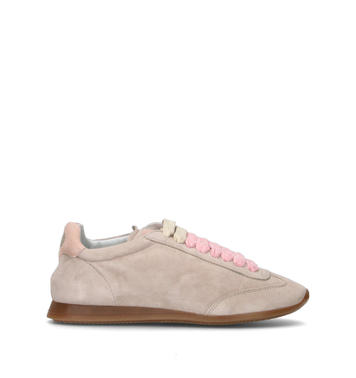 SOLDINI 80 Sneaker donna taupe in suede