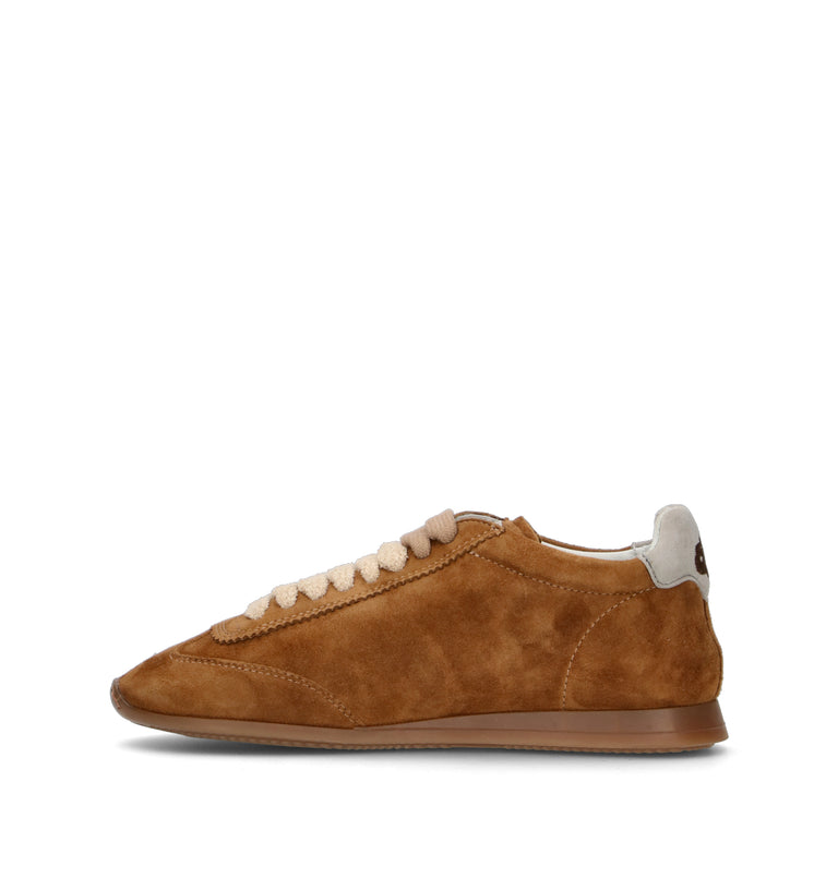 SOLDINI 80 Sneaker donna marrone in suede
