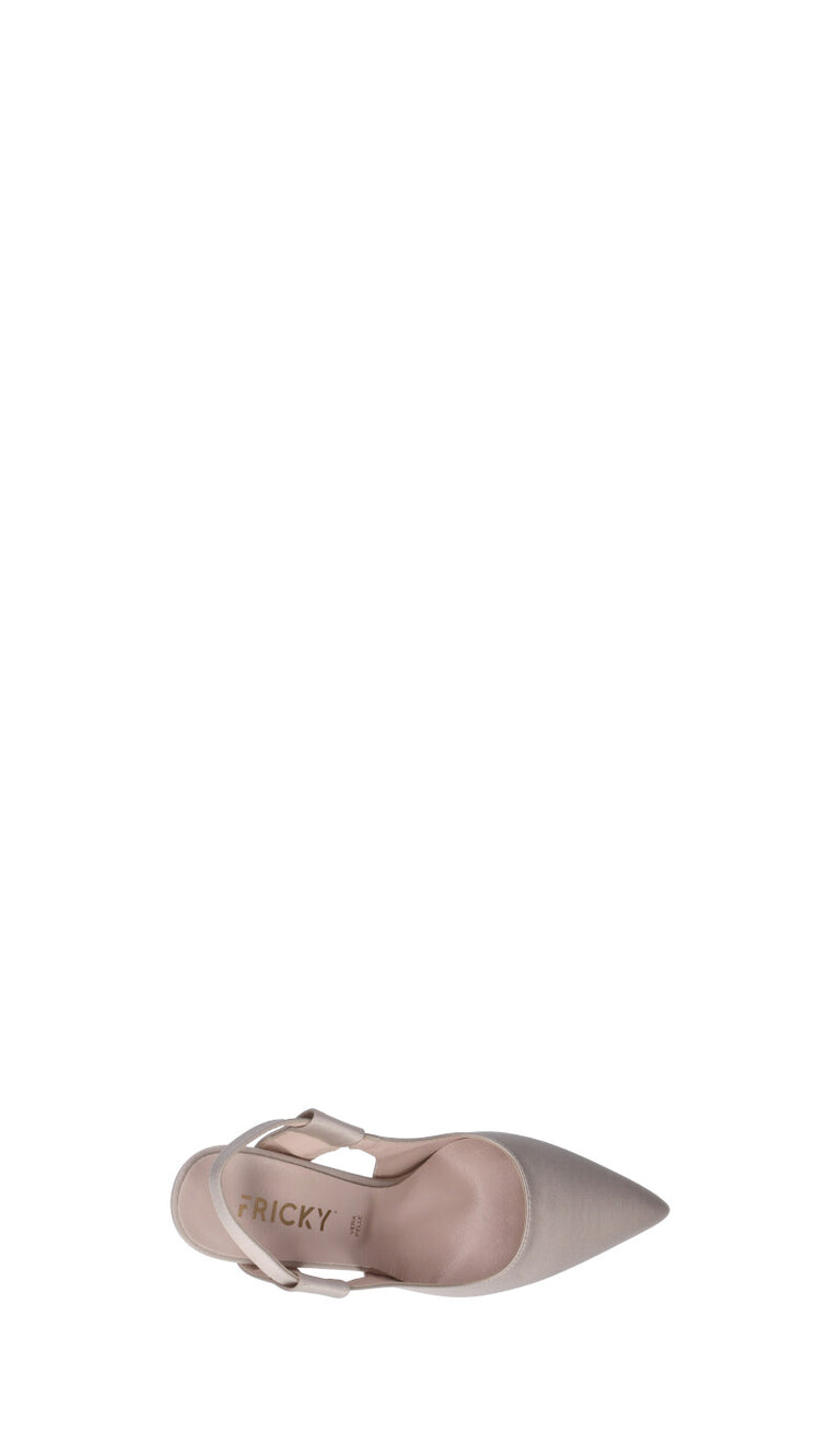 FRICKY Slingback donna grigia