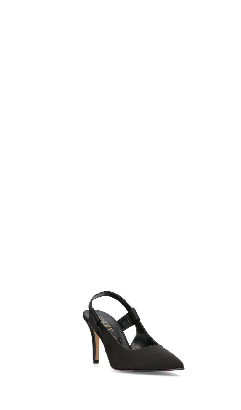 FRICKY Slingback donna nera