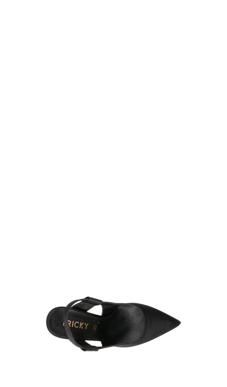 FRICKY Slingback donna nera