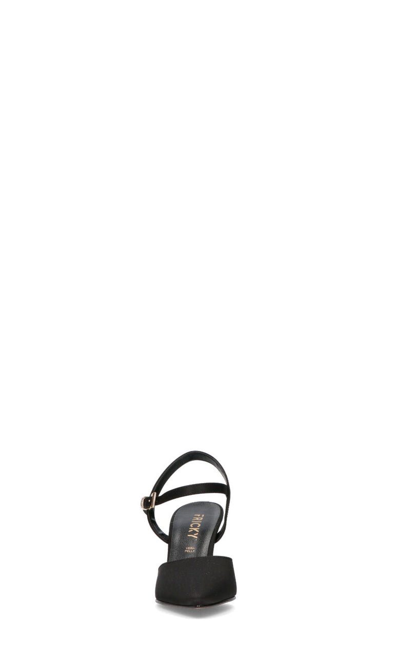 FRICKY Slingback donna nera