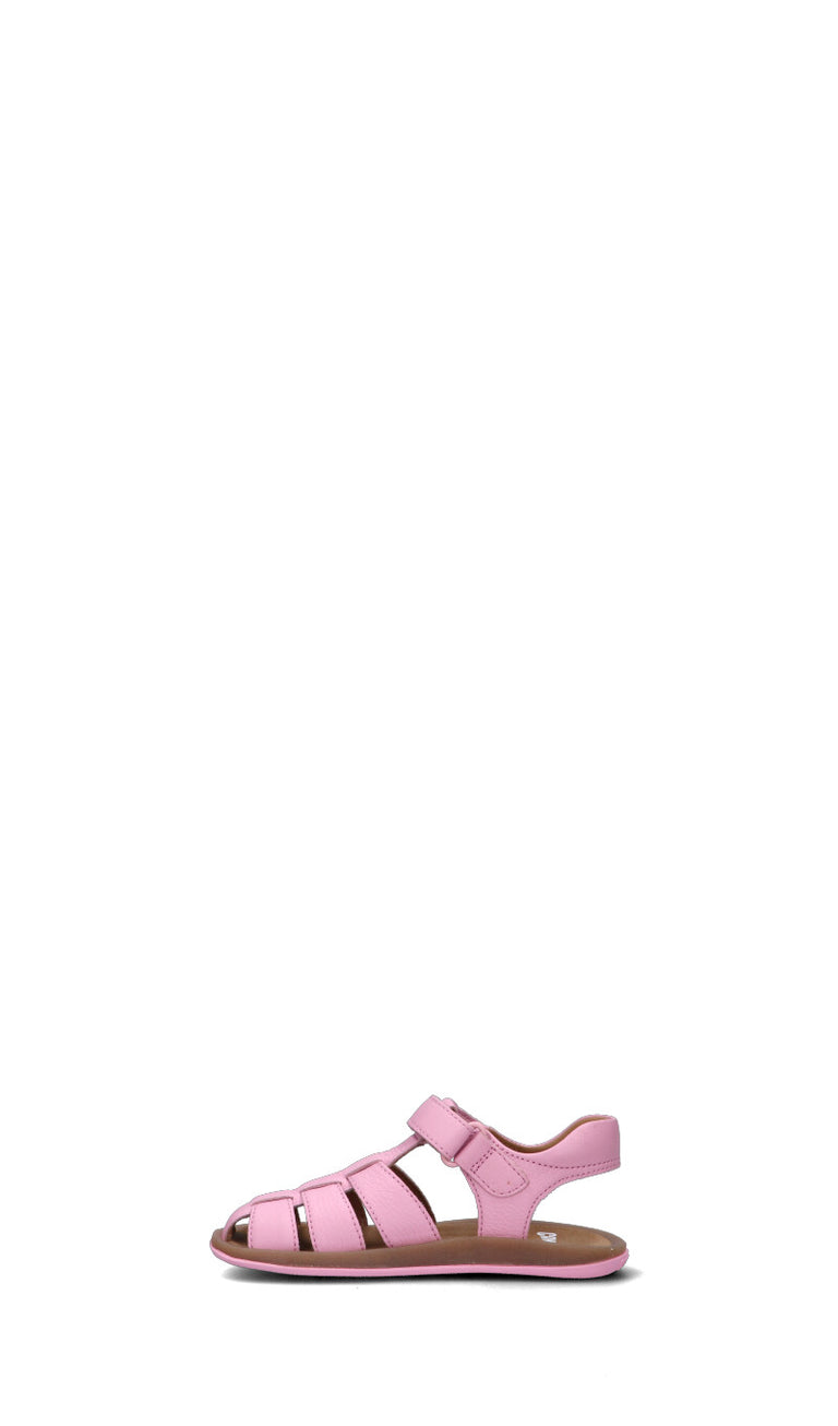 CAMPER Scarpa rosa in pelle