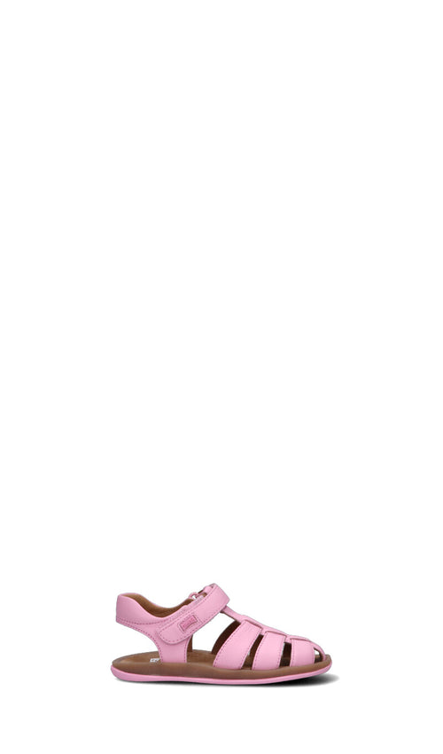 CAMPER Scarpa rosa in pelle