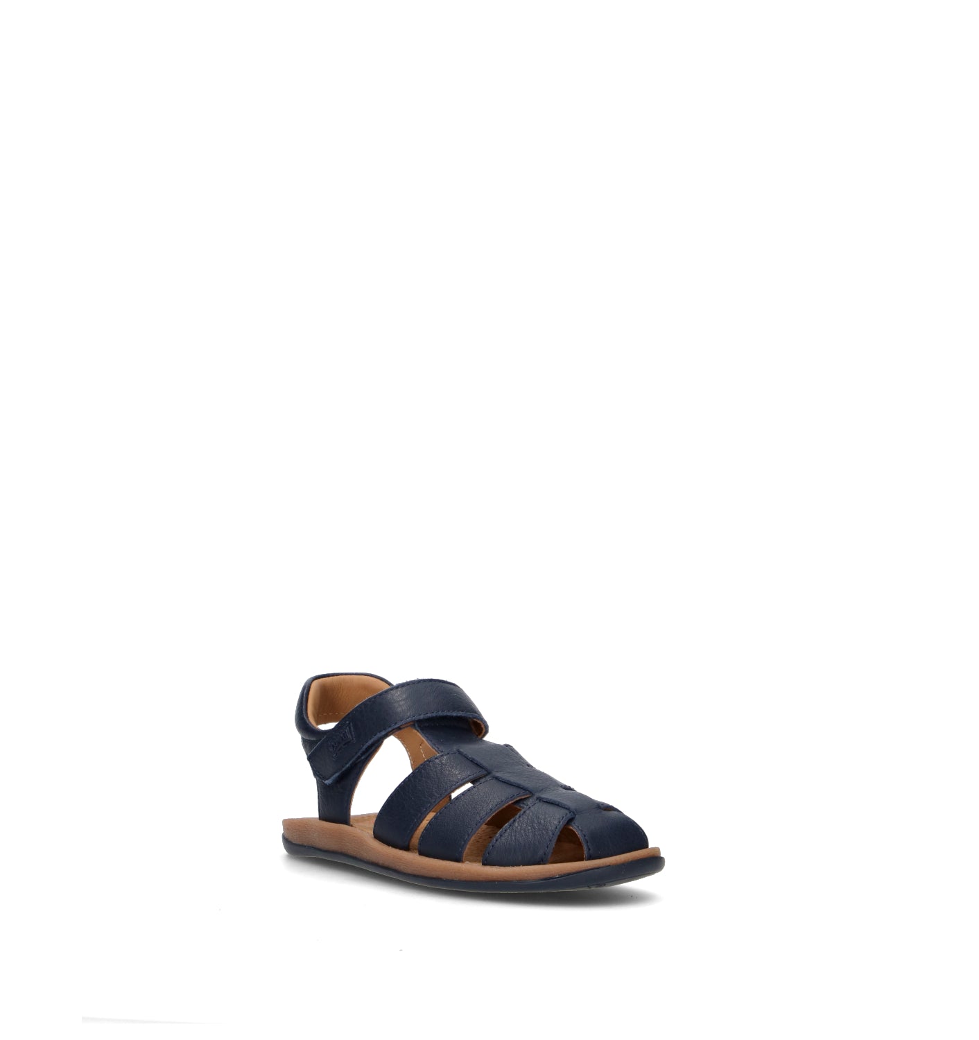CAMPER Sandalo bimbo blu in pelle