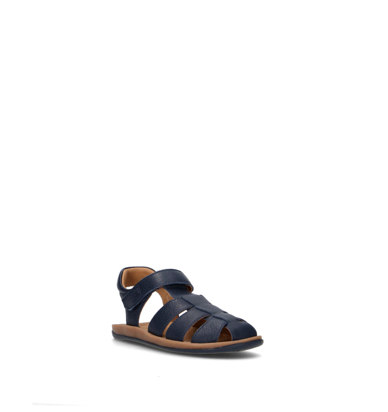 CAMPER Sandalo bimbo blu in pelle