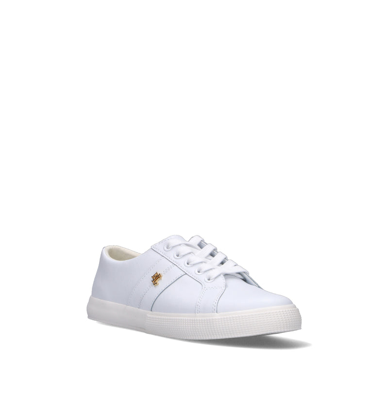 RALPH AUREN Sneaker donna bianca in pelle