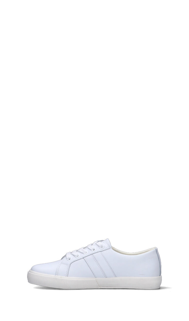 RALPH LAUREN Sneaker donna bianca in pelle