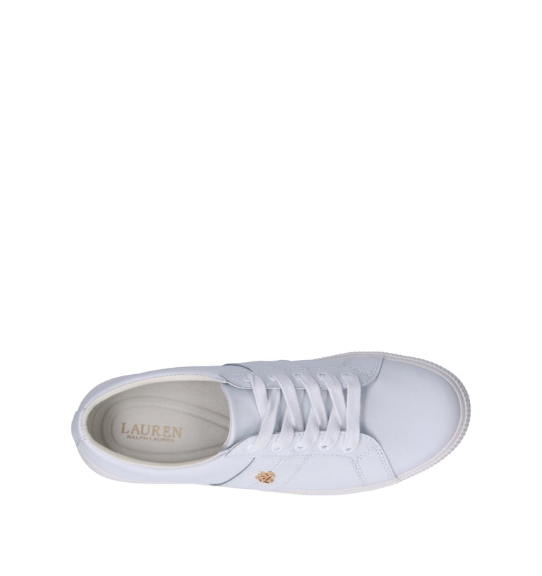 RALPH AUREN Sneaker donna bianca in pelle