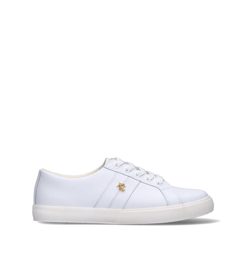 RALPH AUREN Sneaker donna bianca in pelle