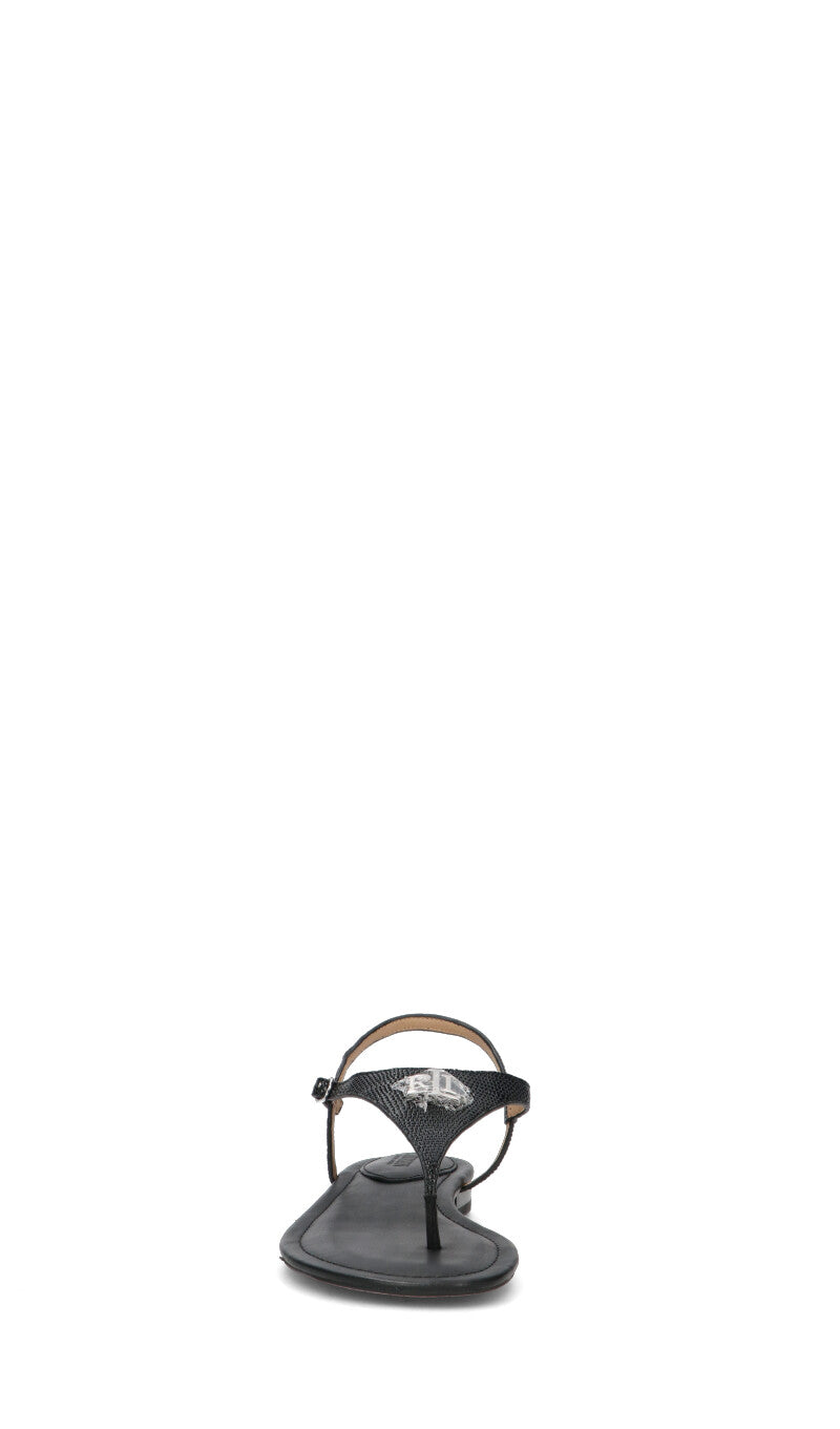 RALPH LAUREN Sandalo donna nero