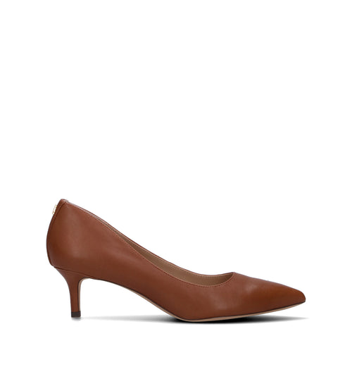 RALPH AUREN Décolleté donna marrone in pelle