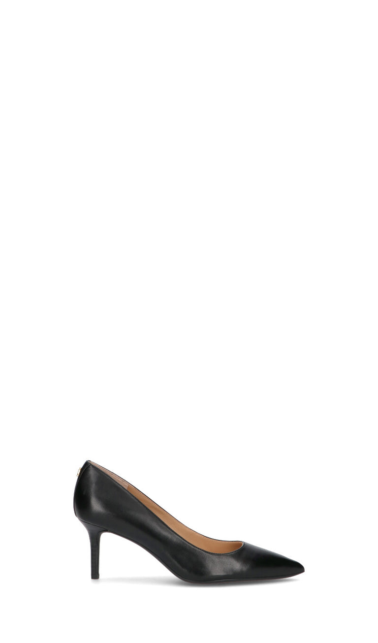 RALPH LAUREN Décolleté donna nera in pelle
