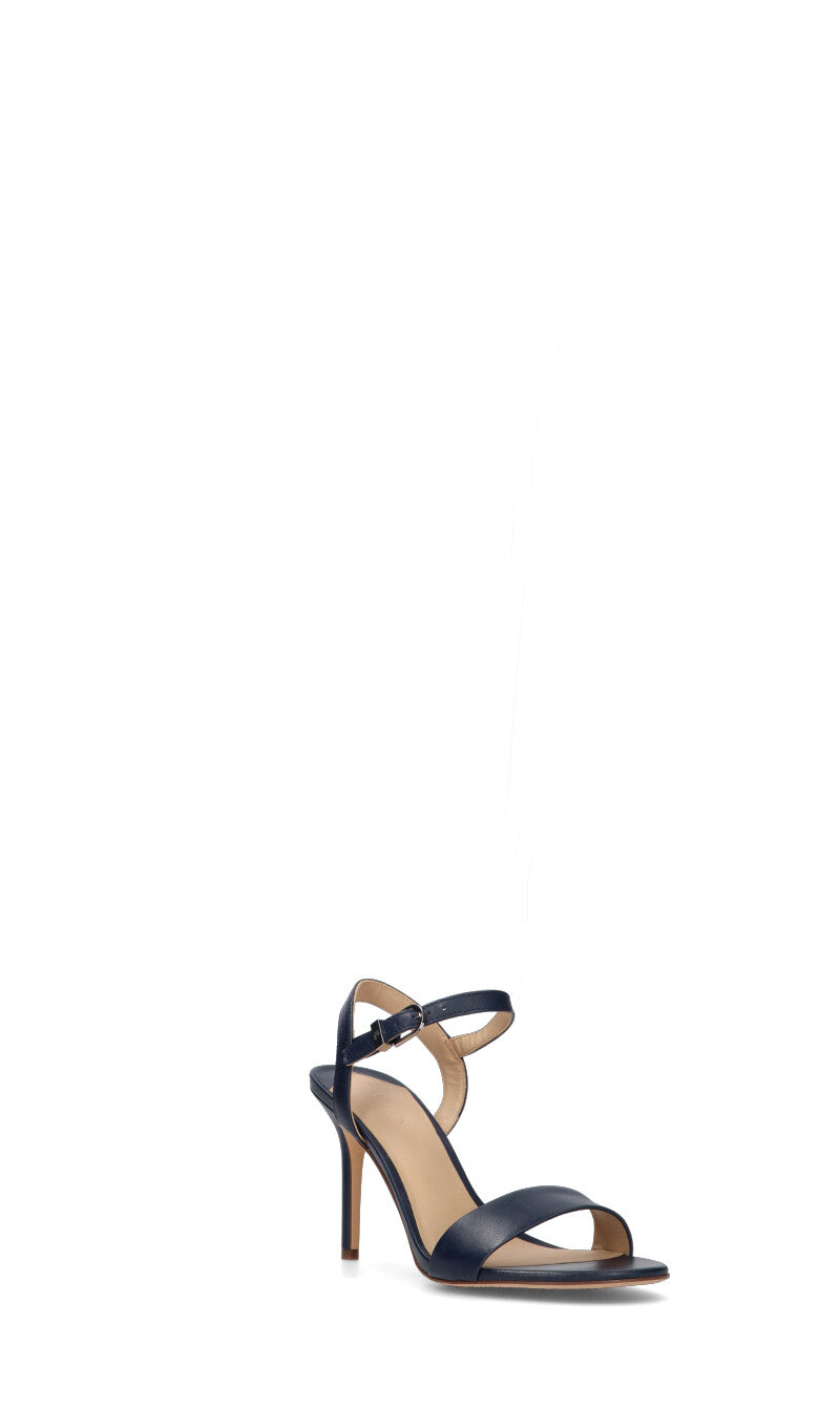 RALPH LAUREN Sandalo donna nero in pelle