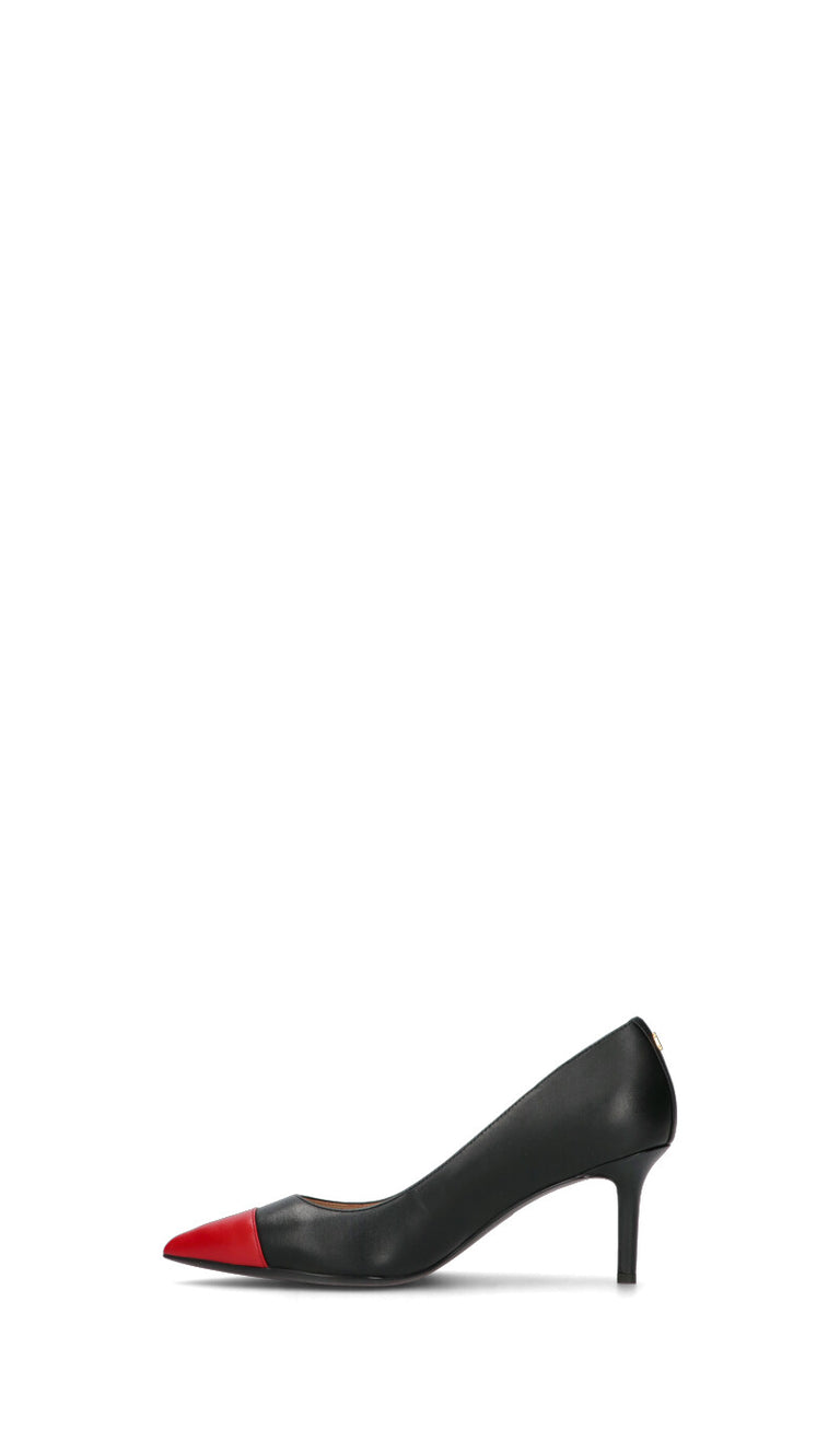 RALPH LAUREN Décolleté donna nera in pelle