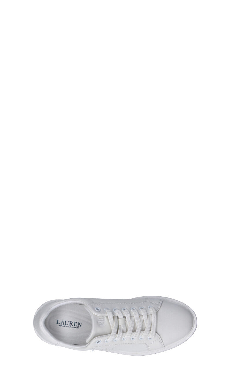 RALPH LAUREN Sneaker donna bianca in pelle