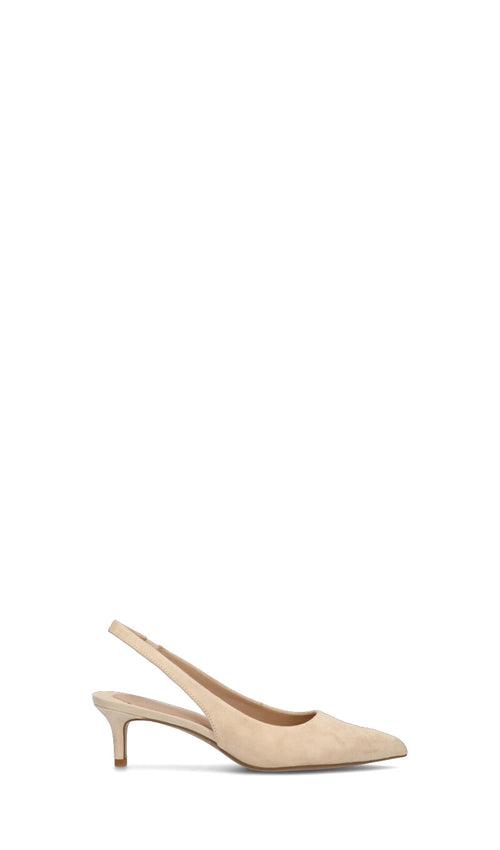 RALPH LAUREN Slingback donna sabbia in suede