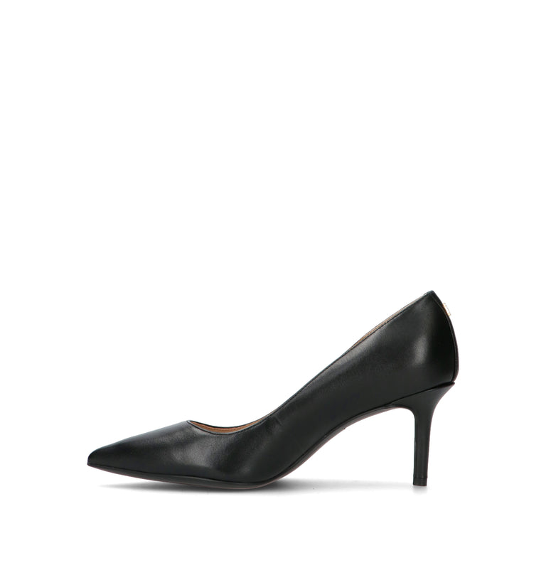 RALPH LAUREN Décolleté donna nero in pelle