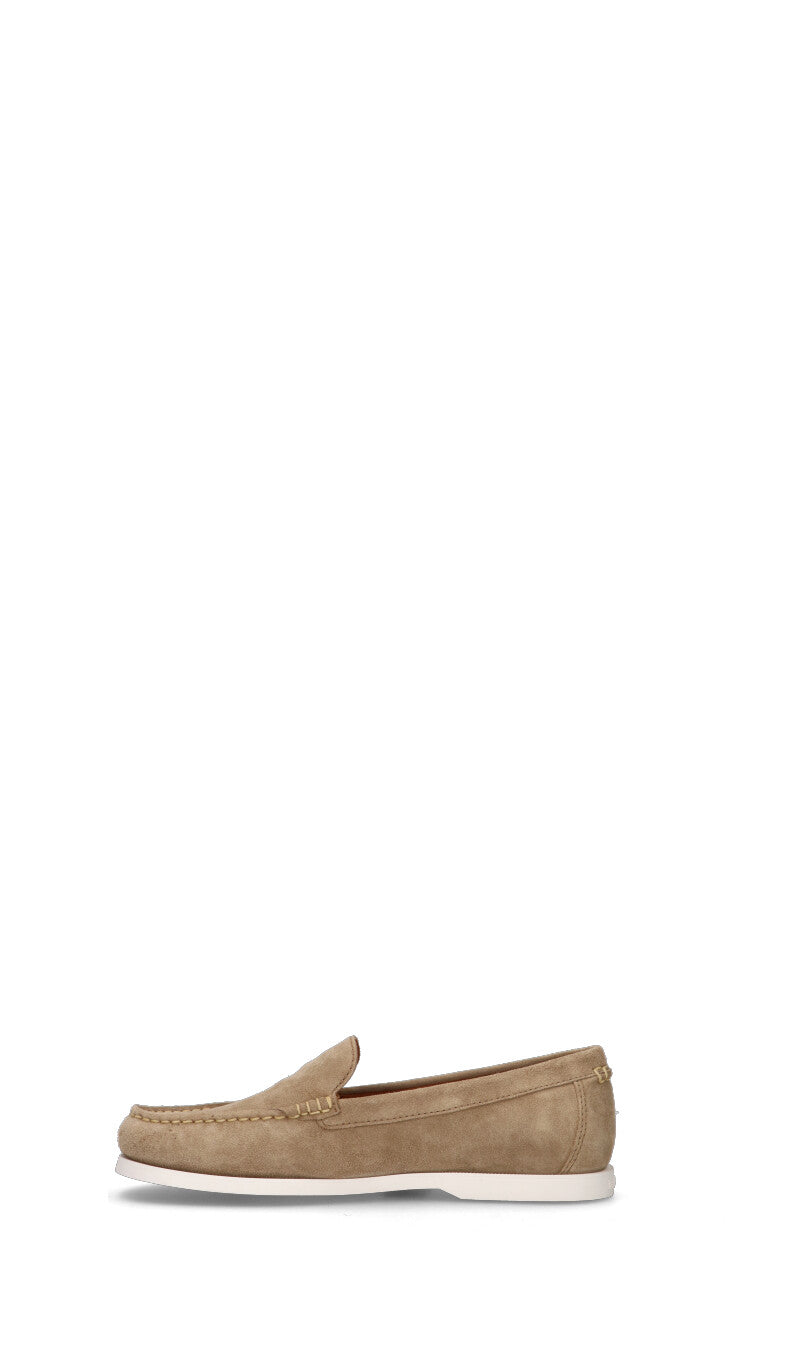 POLO RALPH LAUREN Scarpa uomo beige in suede