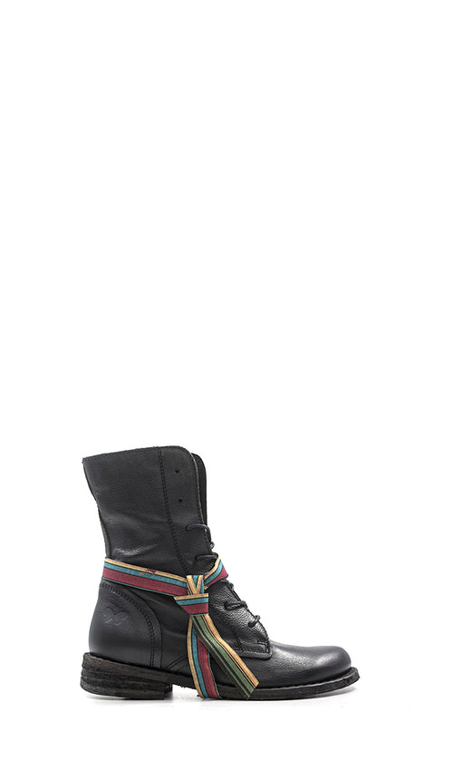 FELMINI Tronchetto donna nero in pelle