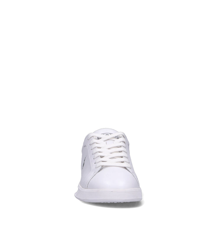 POLO RALPH LAUREN Sneaker donna bianca/verde in pelle