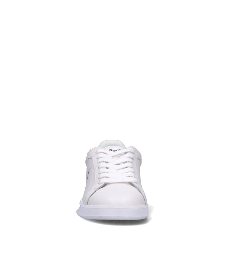 POLO RALPH LAUREN Sneaker donna bianca/nera in pelle