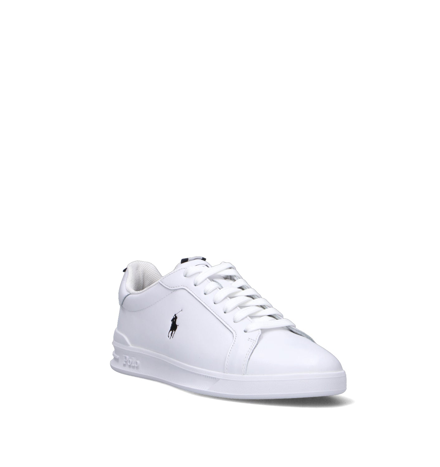POLO SPORT Sneaker uomo bianca in pelle