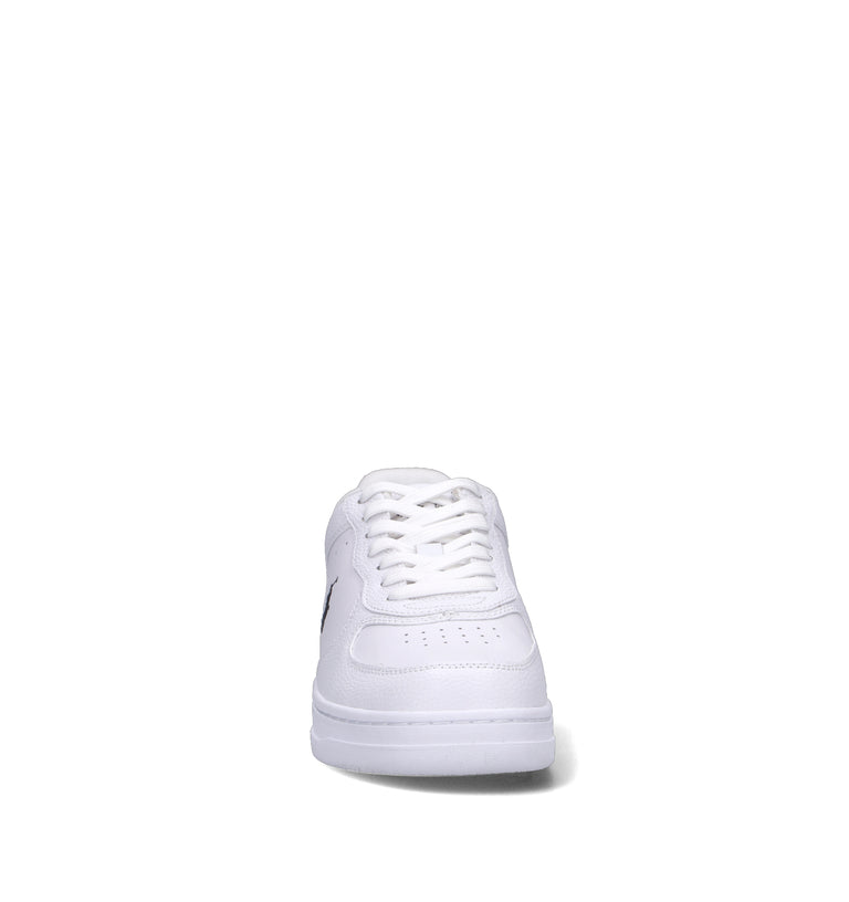 POLO RALPH LAUREN Sneaker uomo bianca in pelle