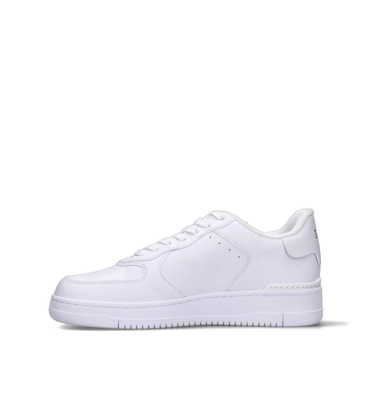POLO RALPH LAUREN Sneaker uomo bianca in pelle
