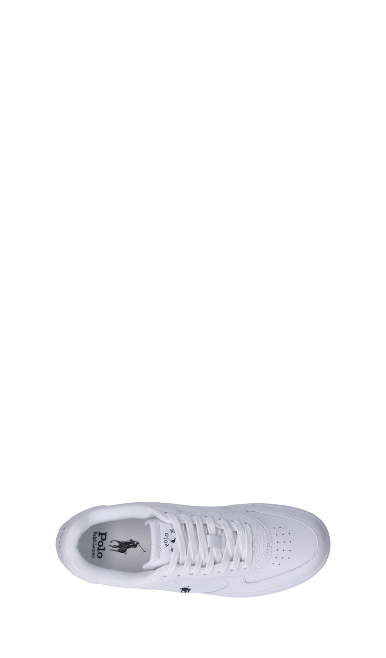 POLO RALPH LAUREN Sneaker uomo bianca in pelle