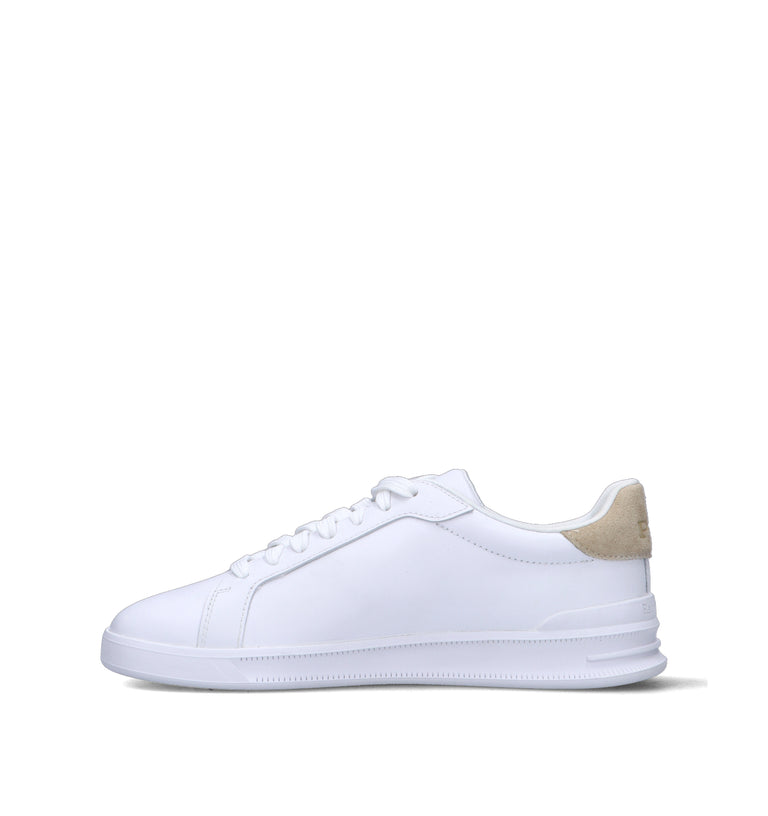 RALPH LAUREN Sneaker donna bianca in pelle