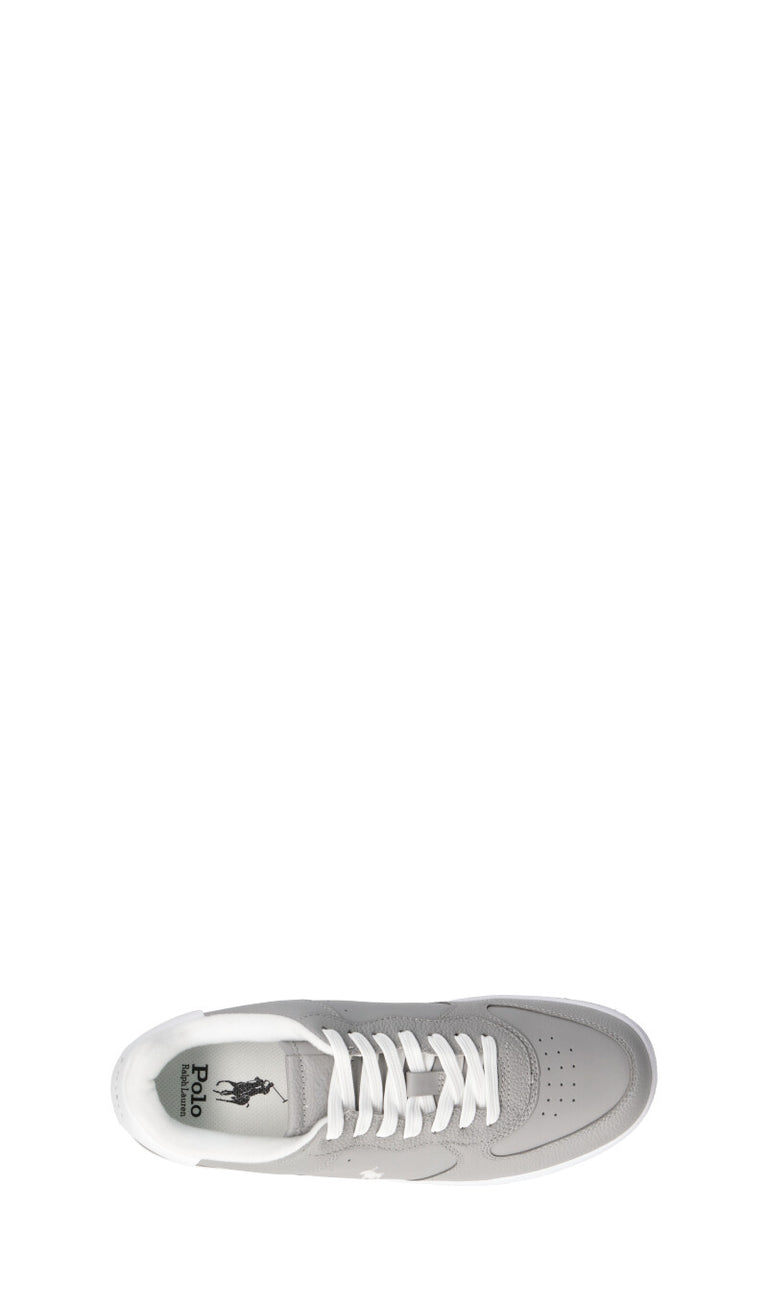 POLO SPORT Sneaker uomo grigia in pelle