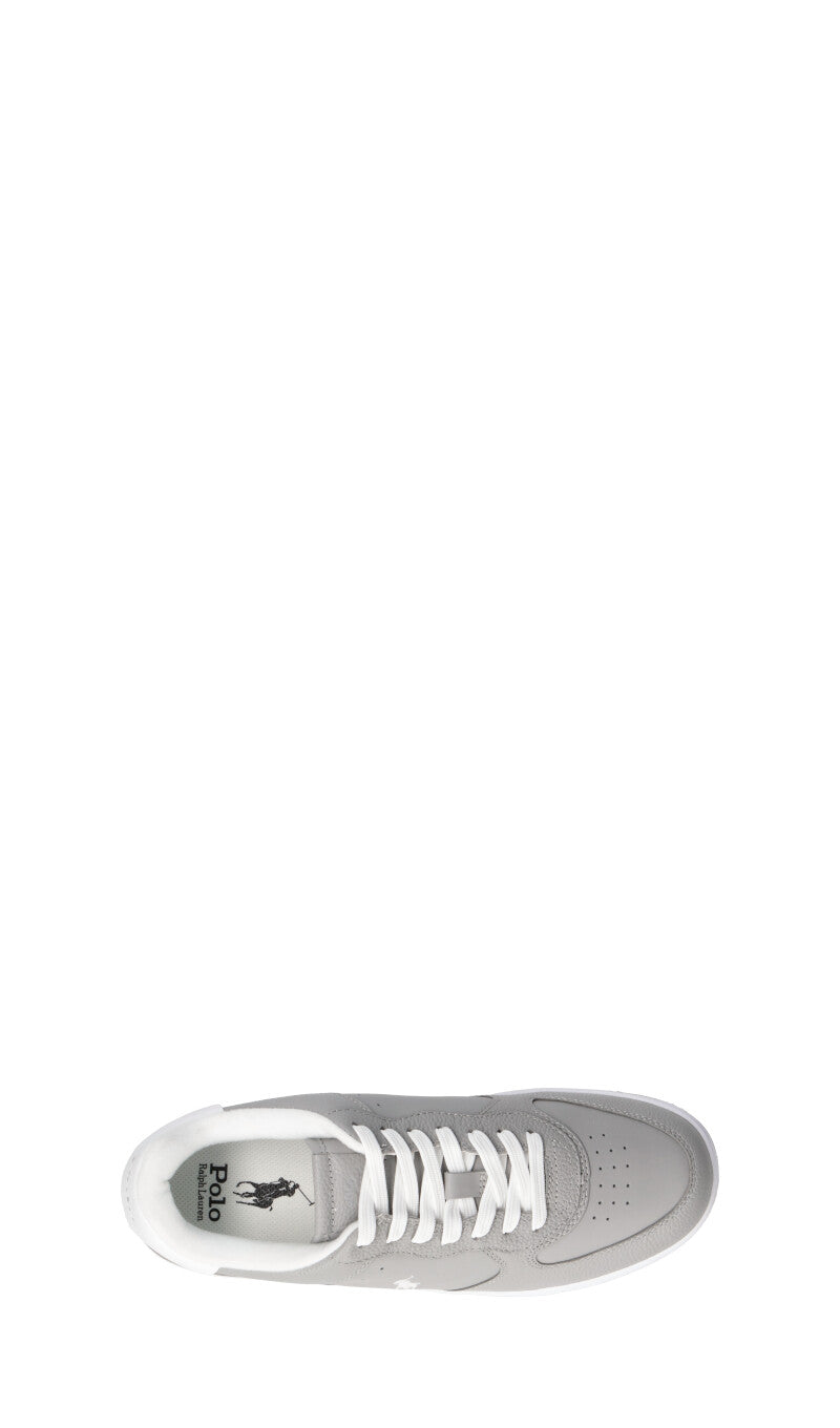 POLO SPORT Sneaker uomo grigia in pelle