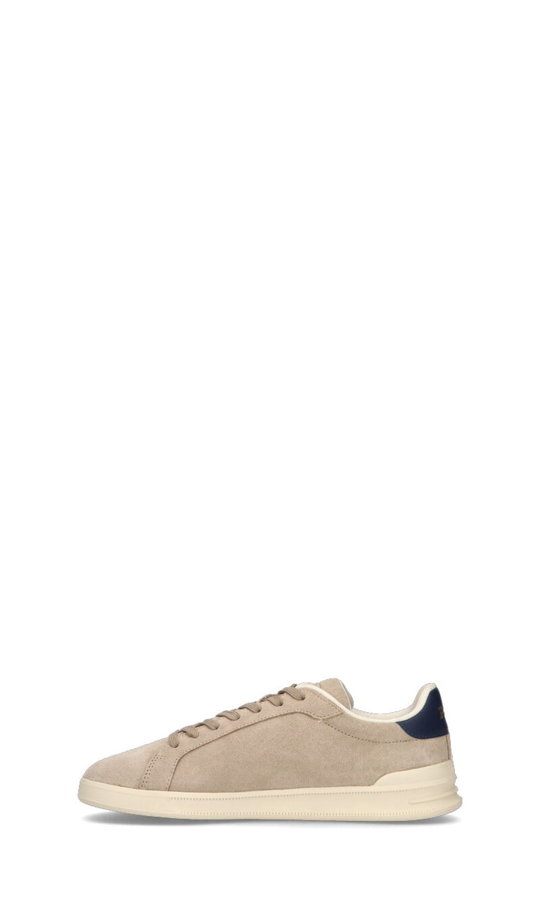 POLO SPORT Sneaker uomo grigia in suede