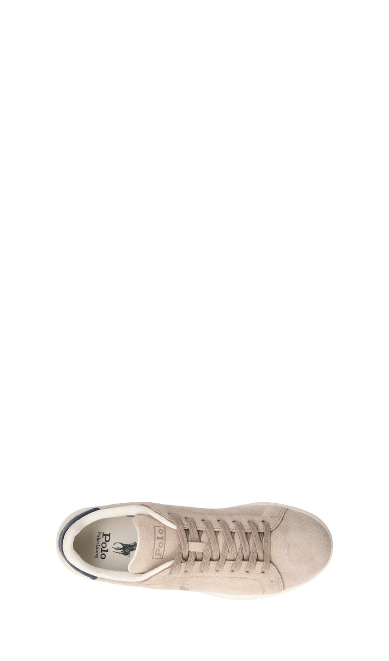 POLO SPORT Sneaker uomo grigia in suede