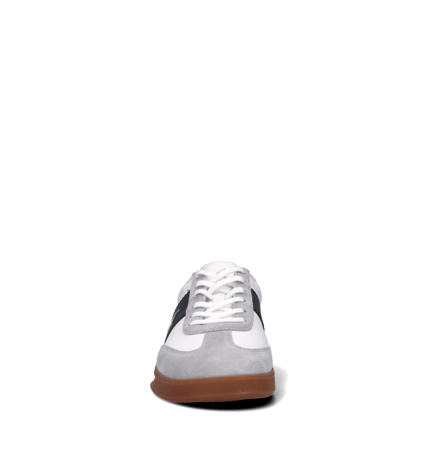 POLO SPORT Sneaker donna bianca/grigia in pelle