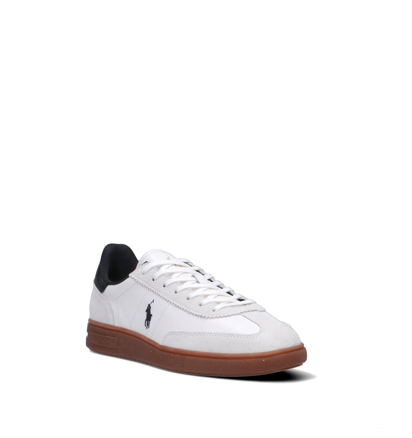 POLO SPORT Sneaker donna bianca in pelle