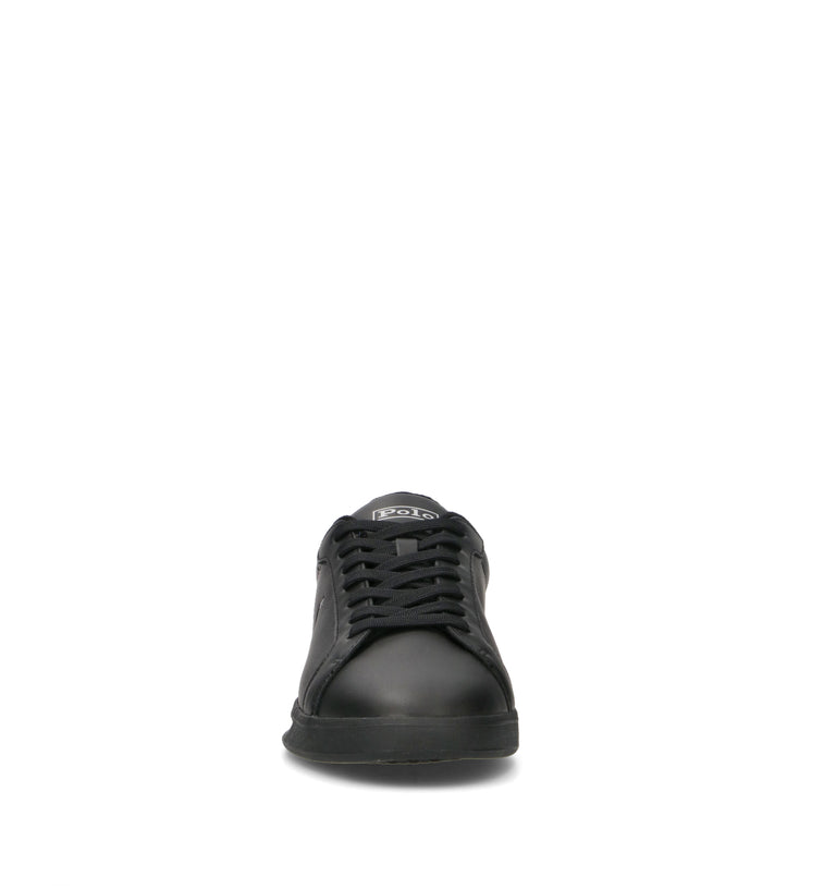 POLO SPORT Sneaker uomo nera in pelle