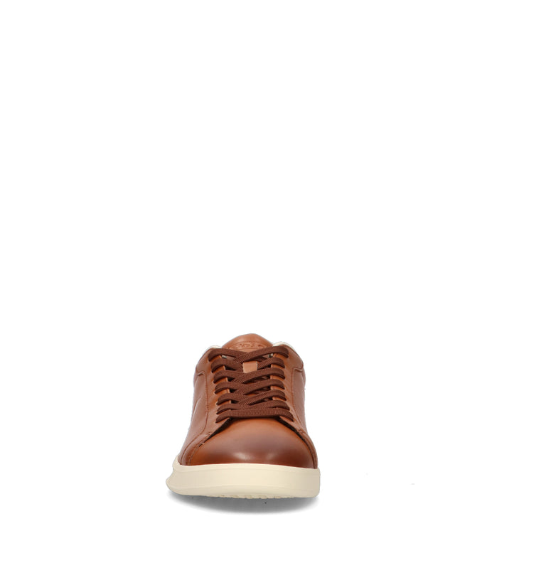 RALPH LAUREN Sneaker uomo cuoio in pelle