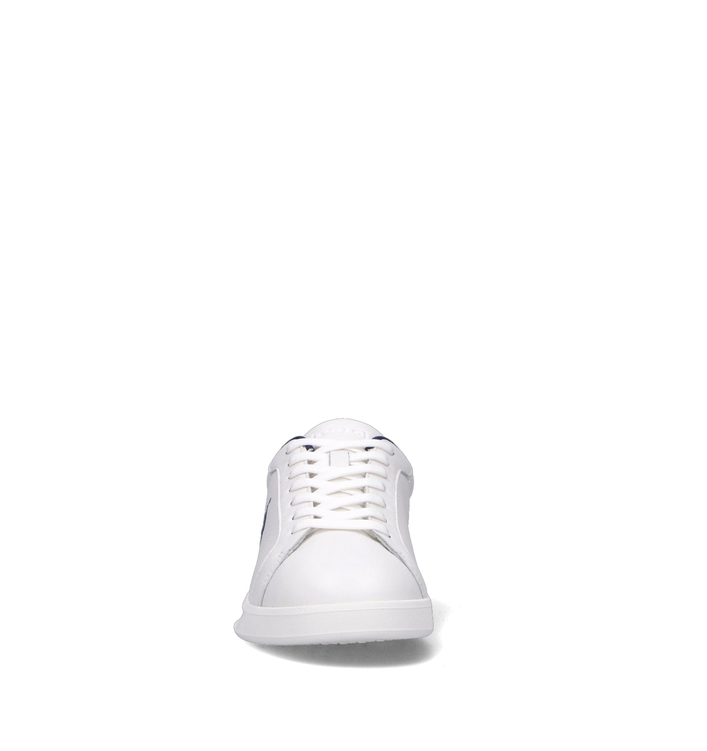 POLO SPORT Sneaker uomo bianca in pelle
