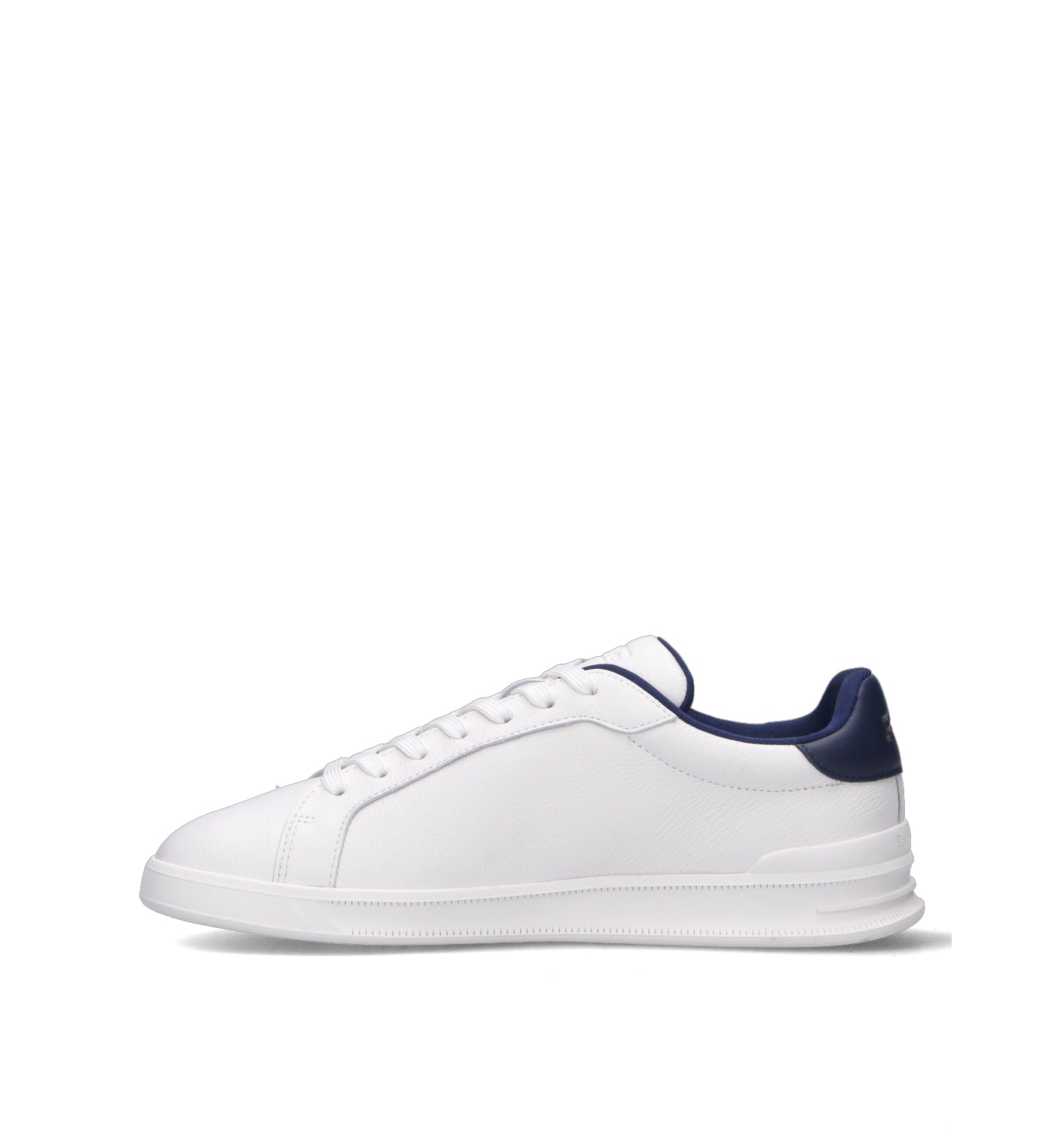 POLO SPORT Sneaker uomo bianca in pelle