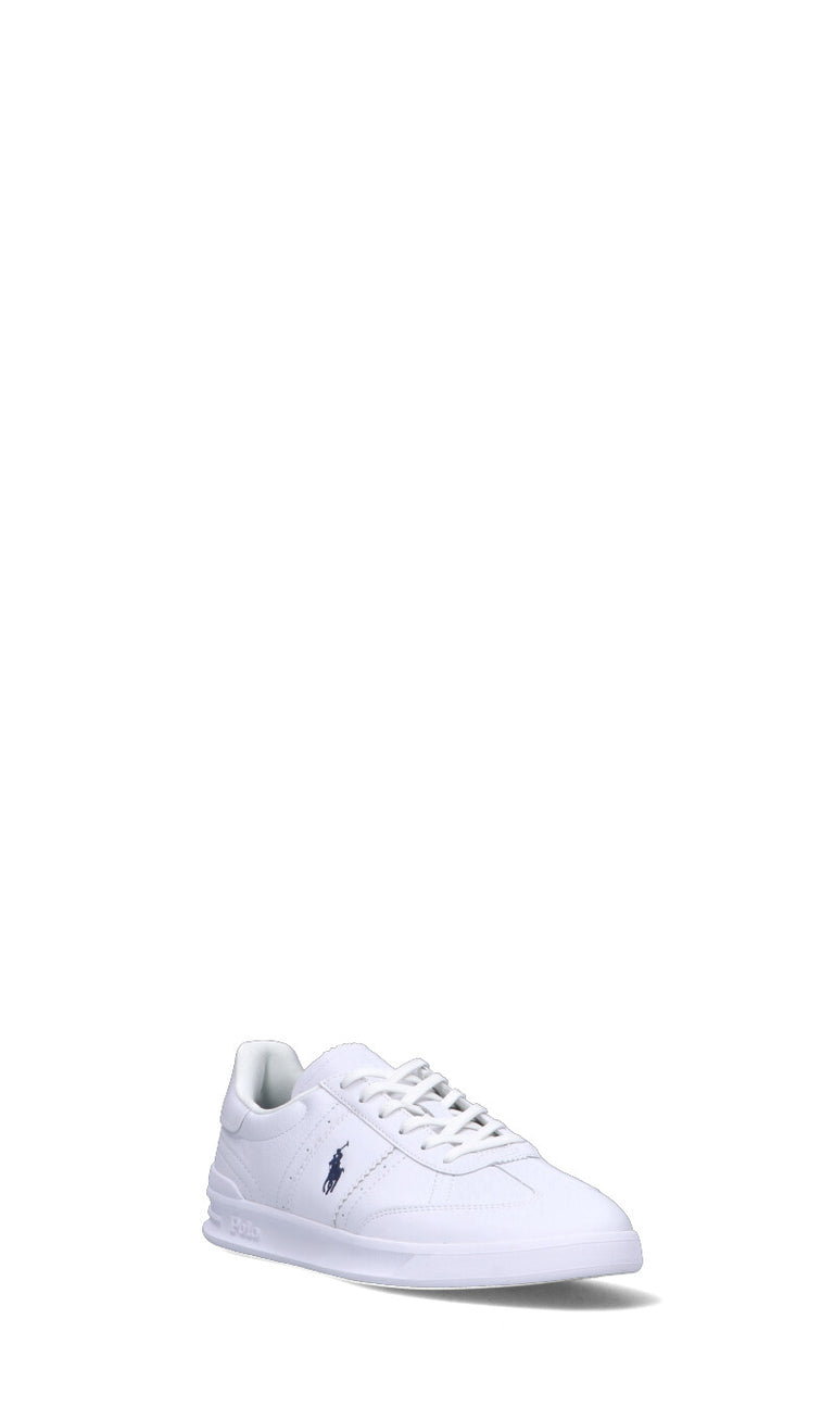 POLO SPORT Sneaker uomo bianca in pelle