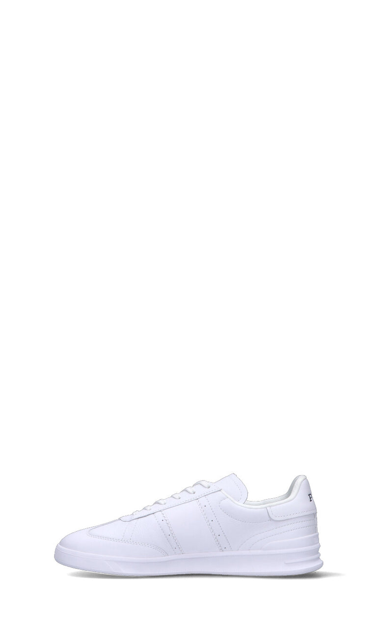 POLO SPORT Sneaker uomo bianca in pelle